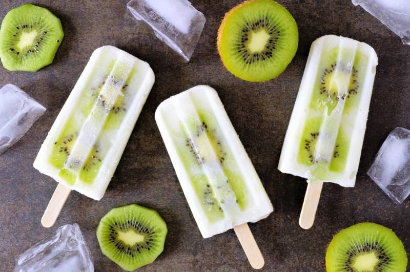 Chupete de kiwi
